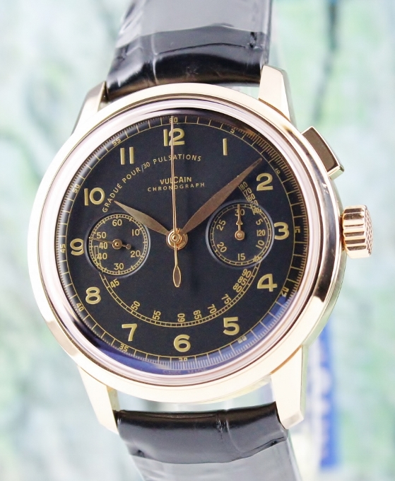 (image for) Like New Vulcain 50s Presidents' Chronograph Heritage Watch / 570557.315